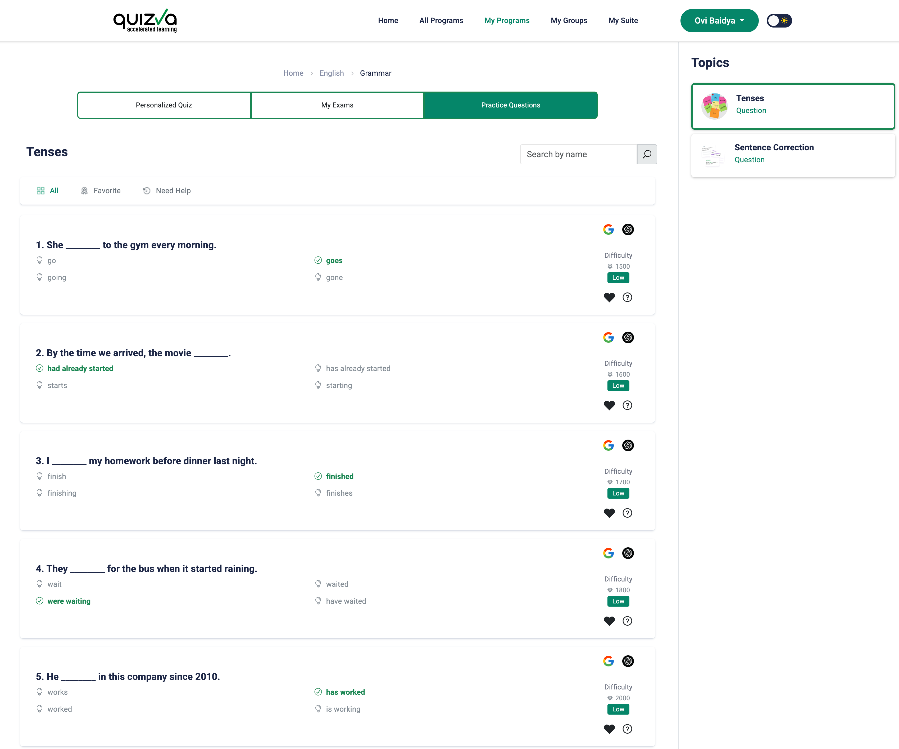 Individual Plan Overview
